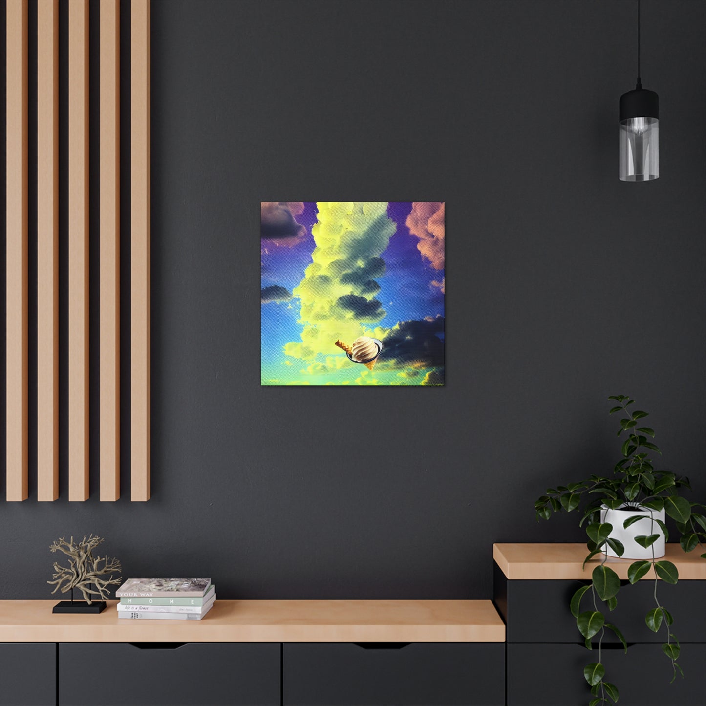 Ice Cream In The Clouds 03 - Gallery Canvas