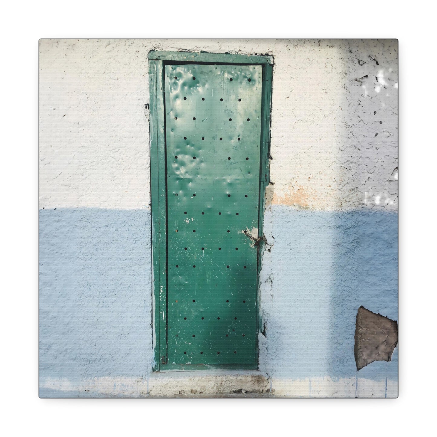 Green Door - Gallery Canvas