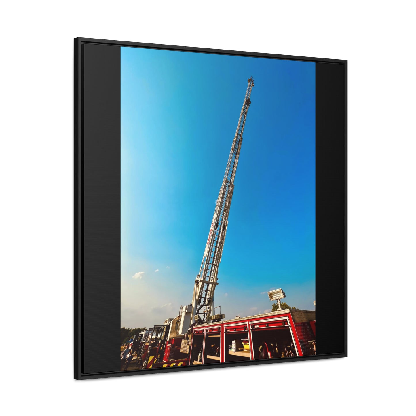 Ladder to the Sky - Framed Gallery Canvas