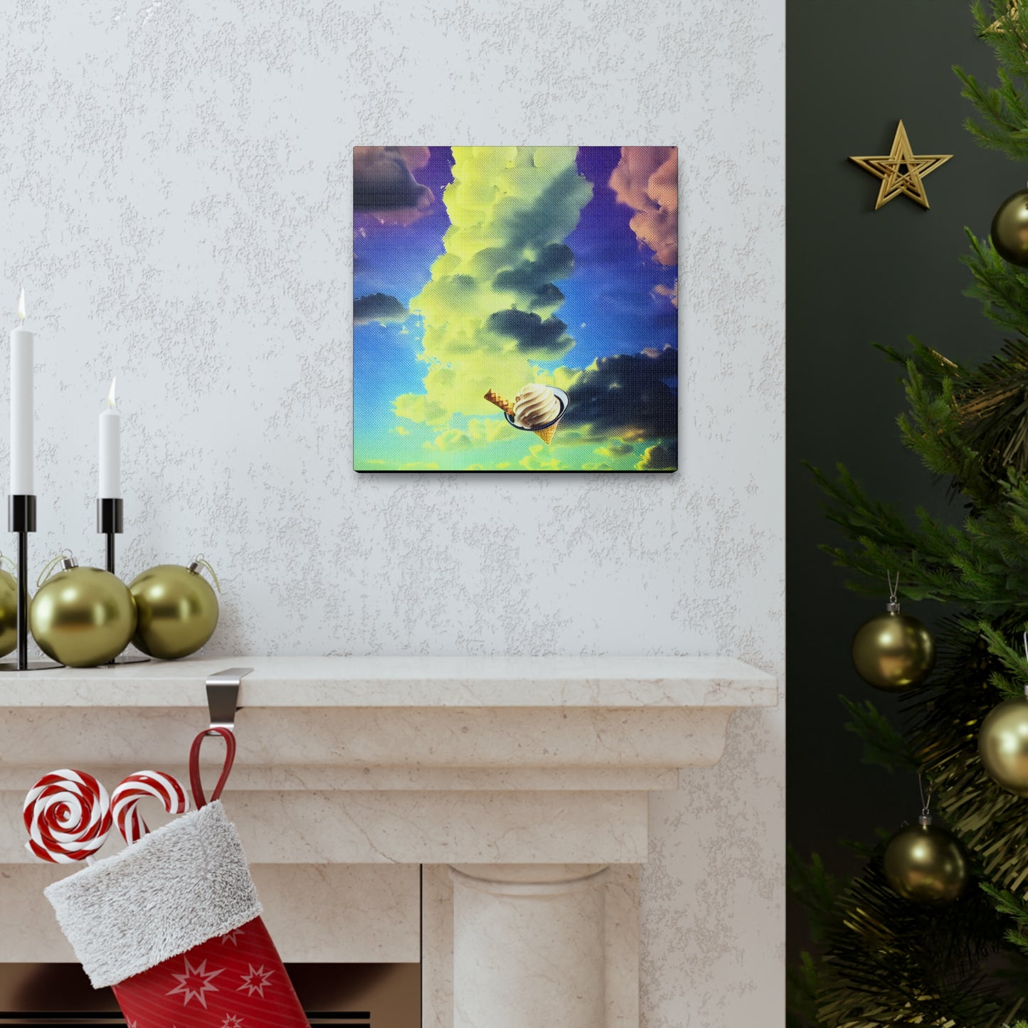 Ice Cream In The Clouds 03 - Gallery Canvas