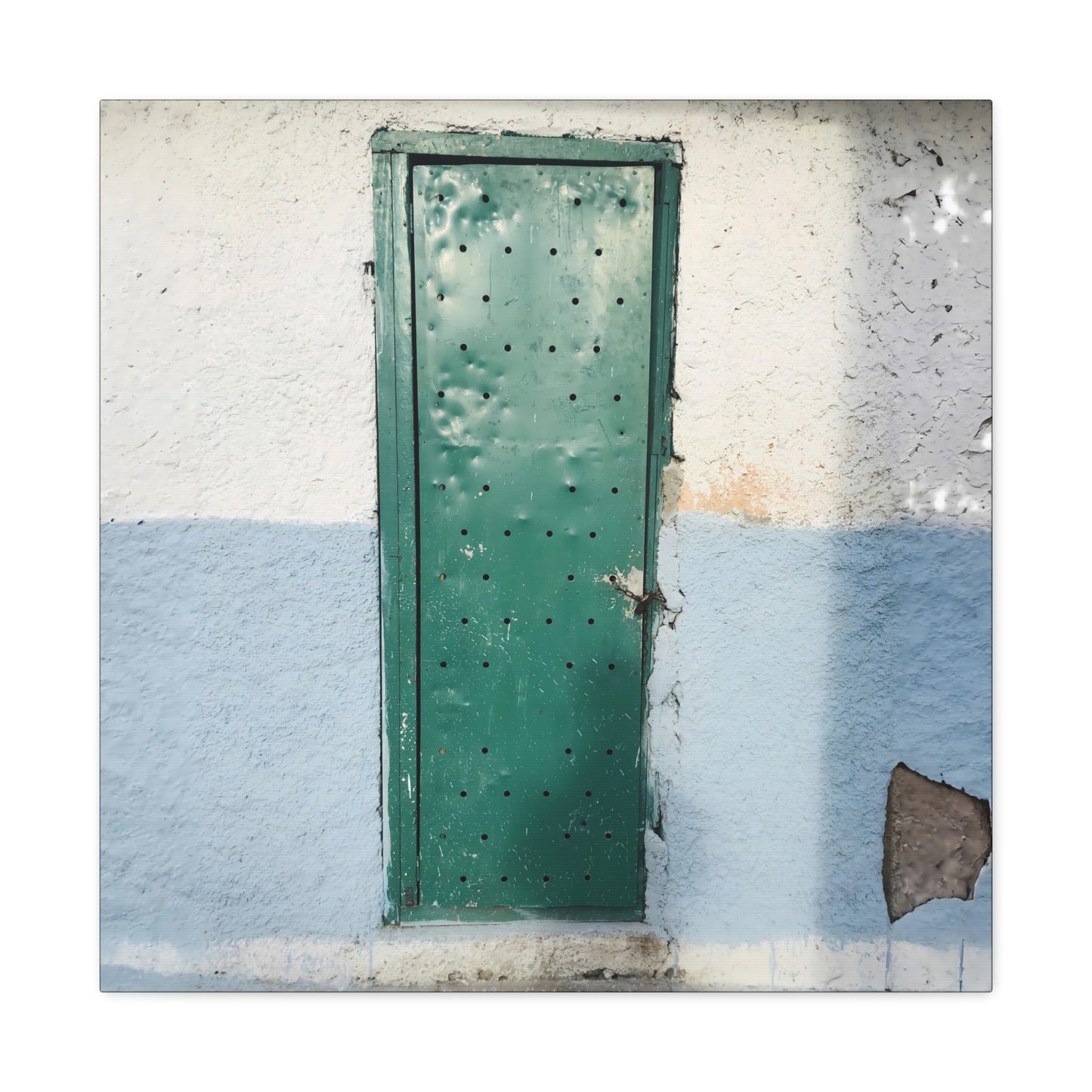 Green Door - Gallery Canvas