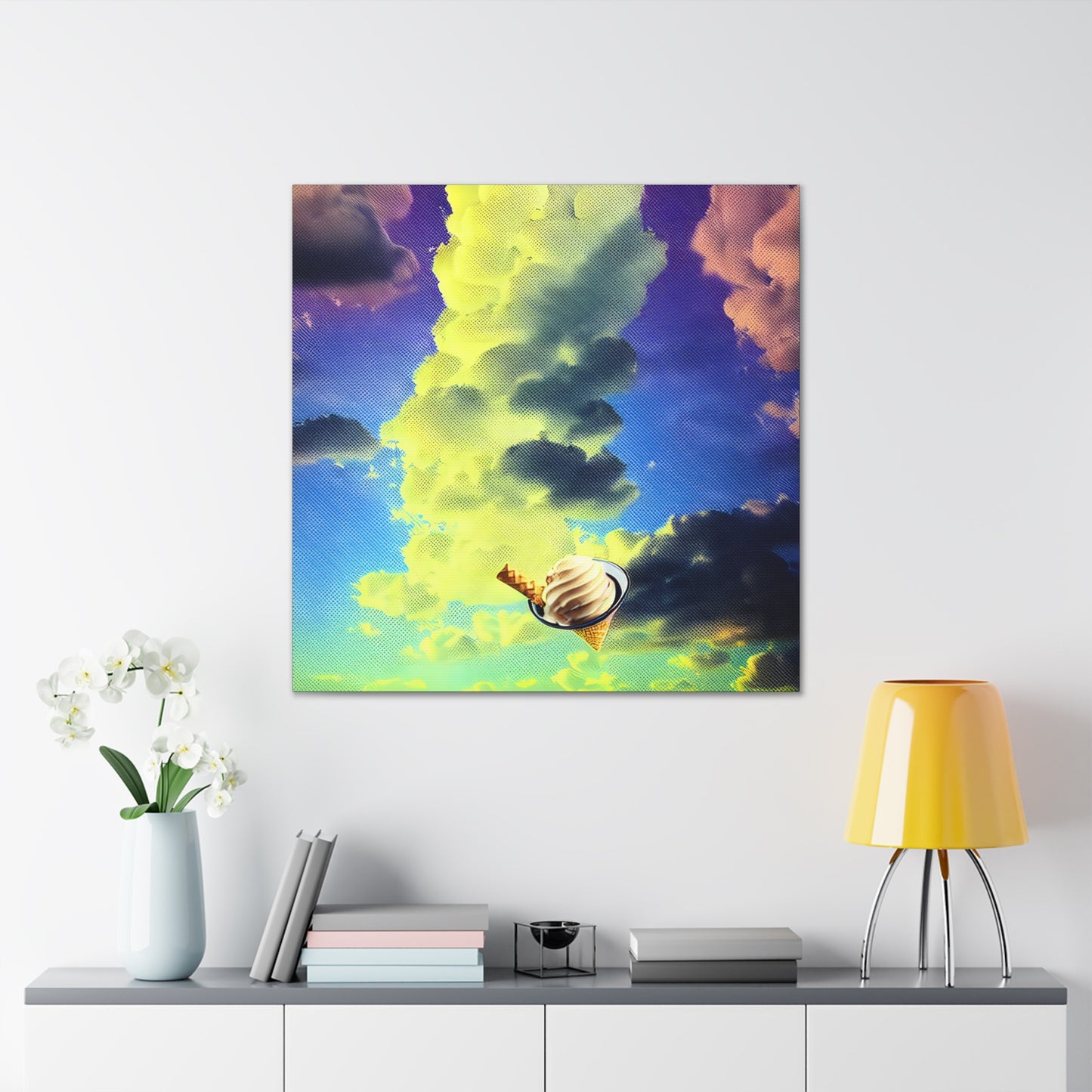 Ice Cream In The Clouds 03 - Gallery Canvas