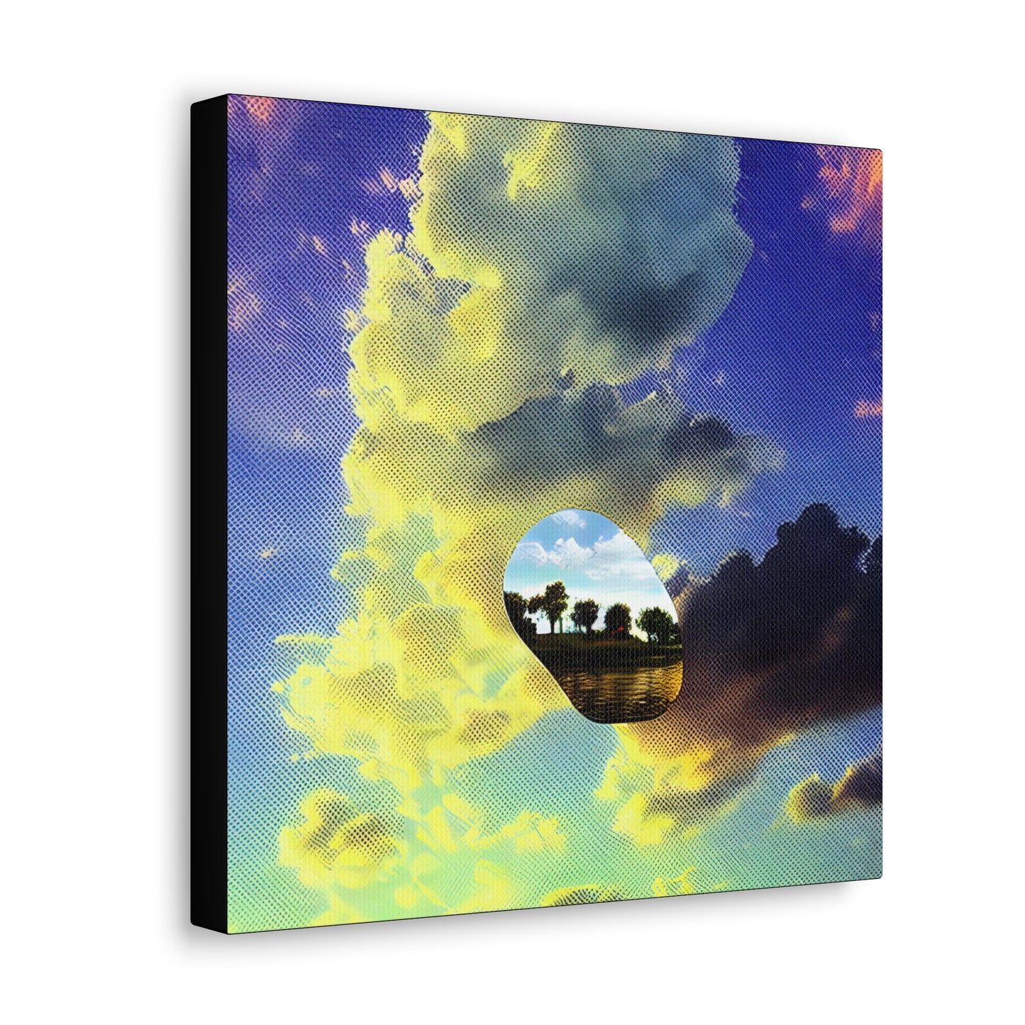 Island In The Clouds 02 - Gallery Canvas