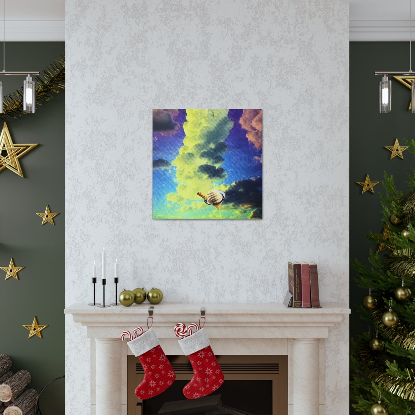 Ice Cream In The Clouds 03 - Gallery Canvas