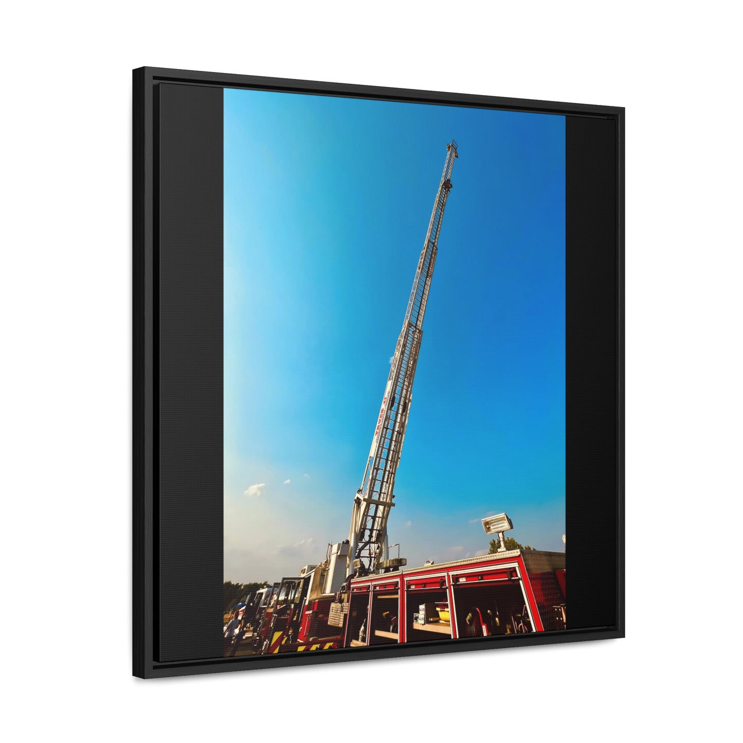 Ladder to the Sky - Framed Gallery Canvas