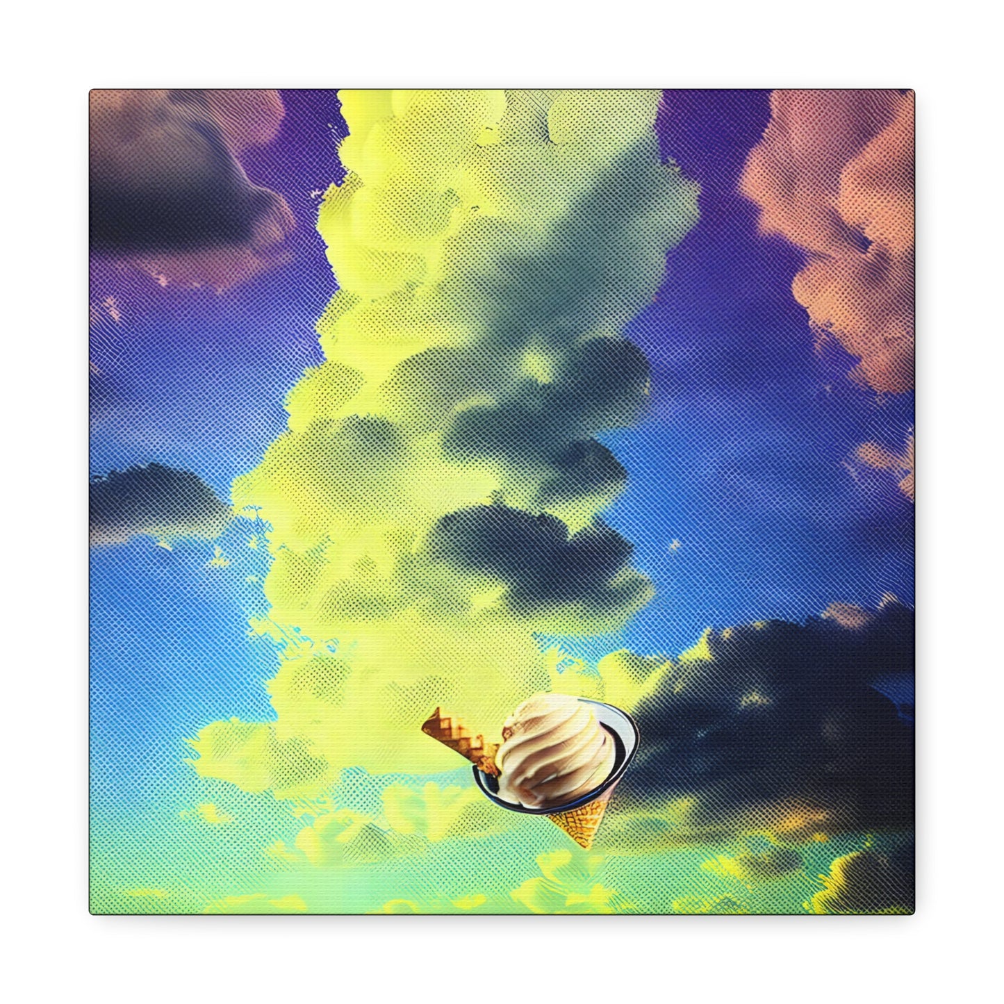 Ice Cream In The Clouds 03 - Gallery Canvas