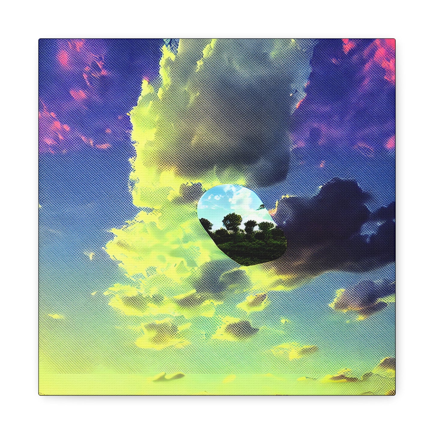 Island In The Clouds 01 - Gallery Canvas
