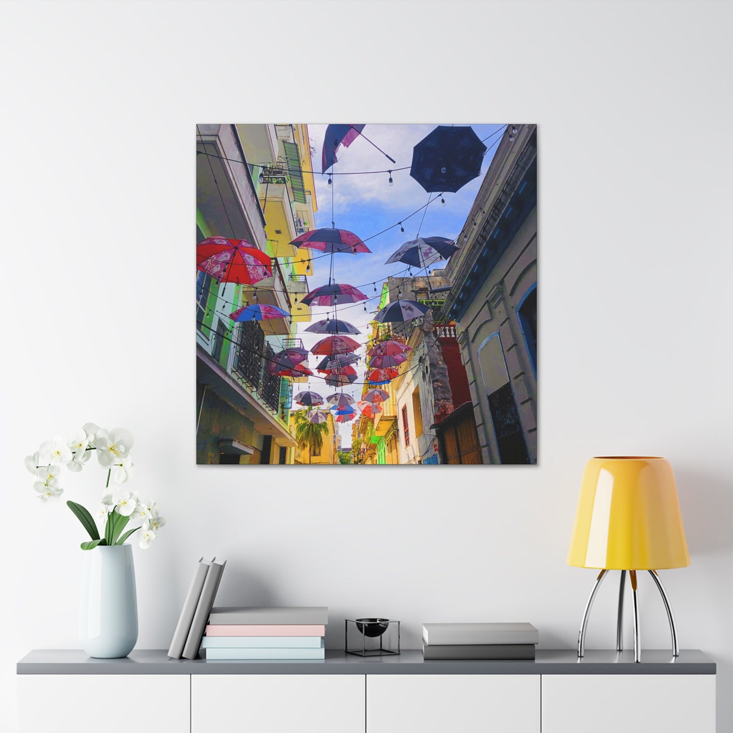 Umbrellas of Havana - Gallery Canvas