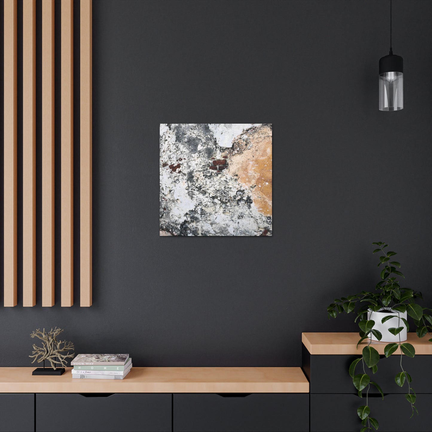 A Few Bricks Left On The Wall - Gallery Canvas