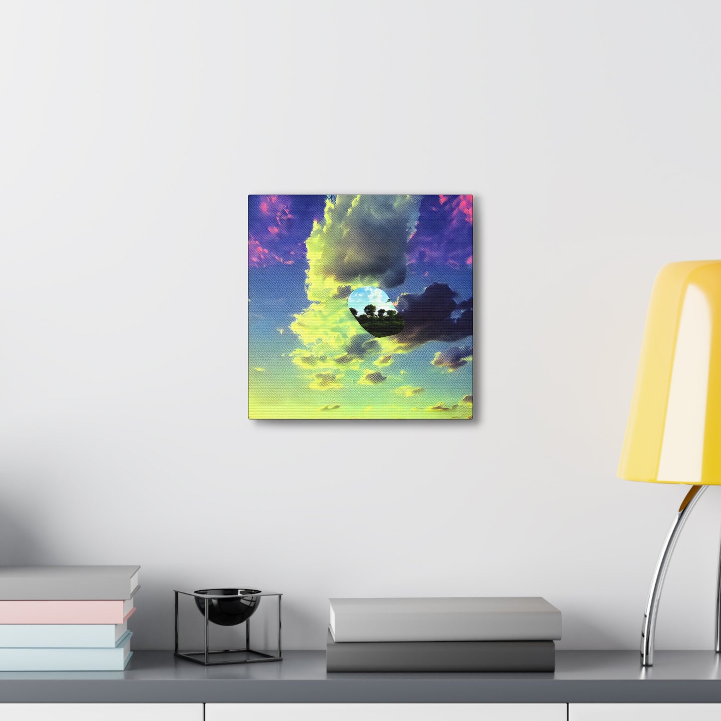 Island In The Clouds 01 - Gallery Canvas