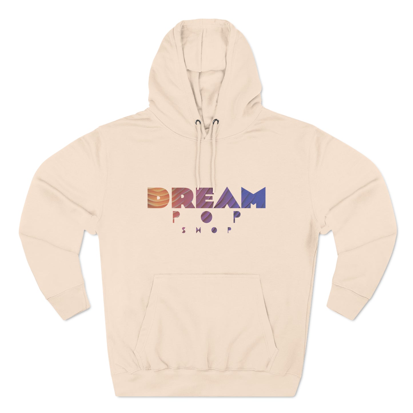 Dream Pop Three-Panel Fleece Hoodie