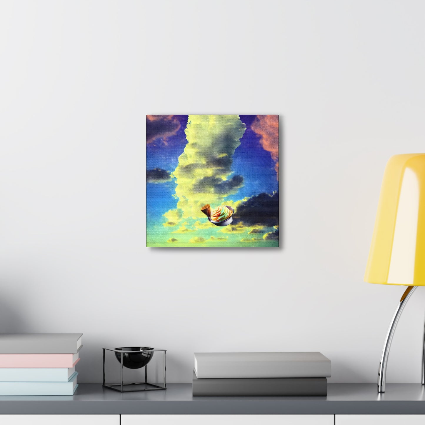 Ice Cream In The Clouds 01 - Gallery Canvas