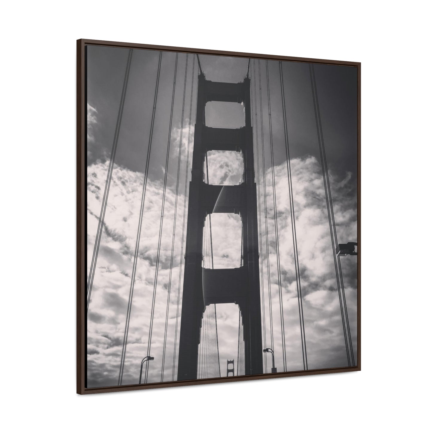 Golden Gate Bridge - Framed Gallery Canvas