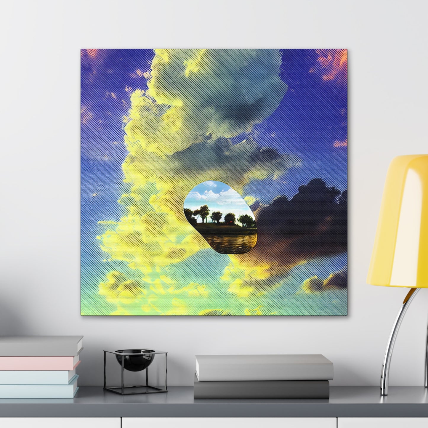 Island In The Clouds 02 - Gallery Canvas
