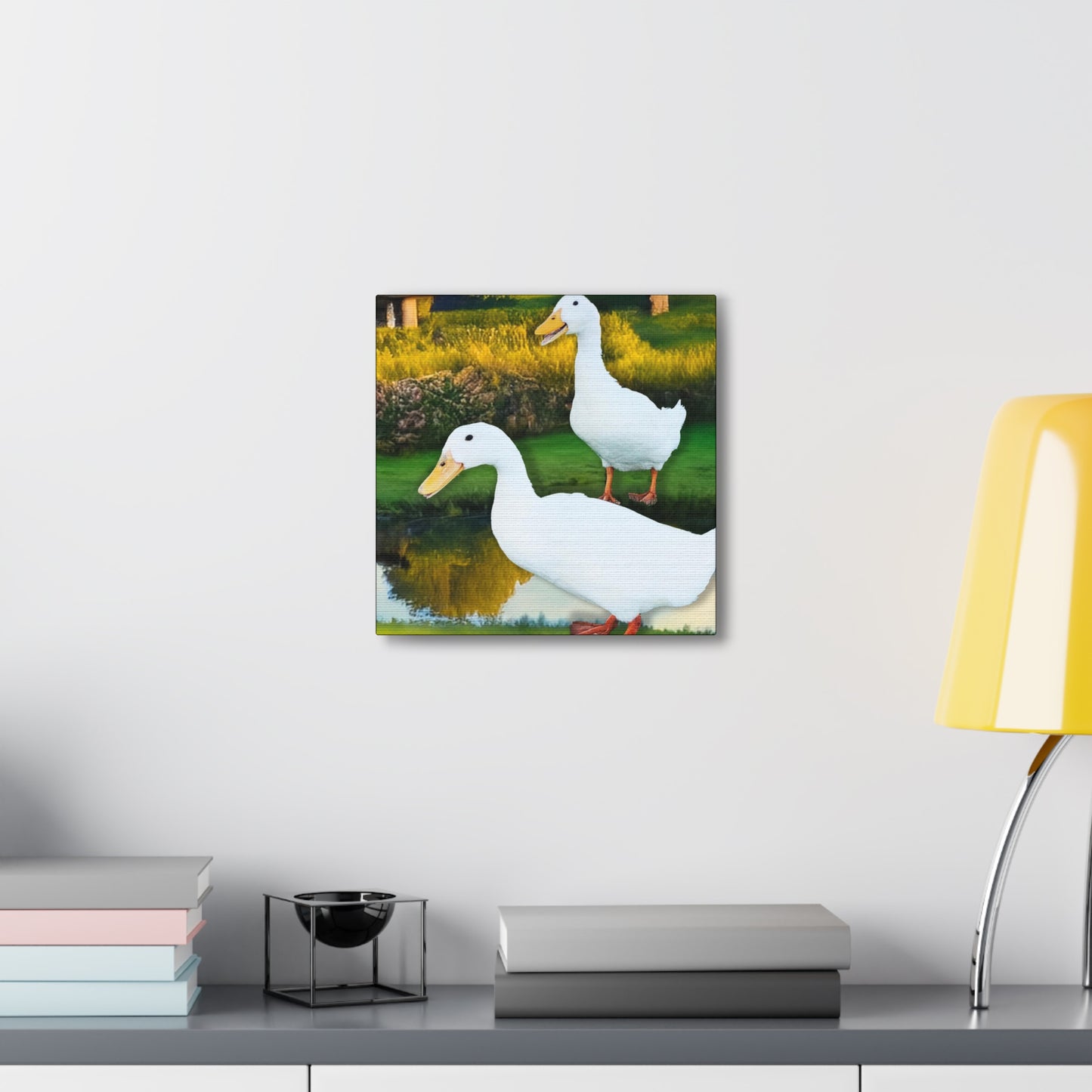 Pond Ducks - Gallery Canvas