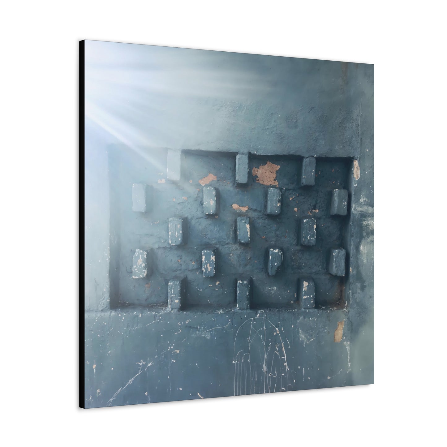 Blue Wall - Gallery Canvas