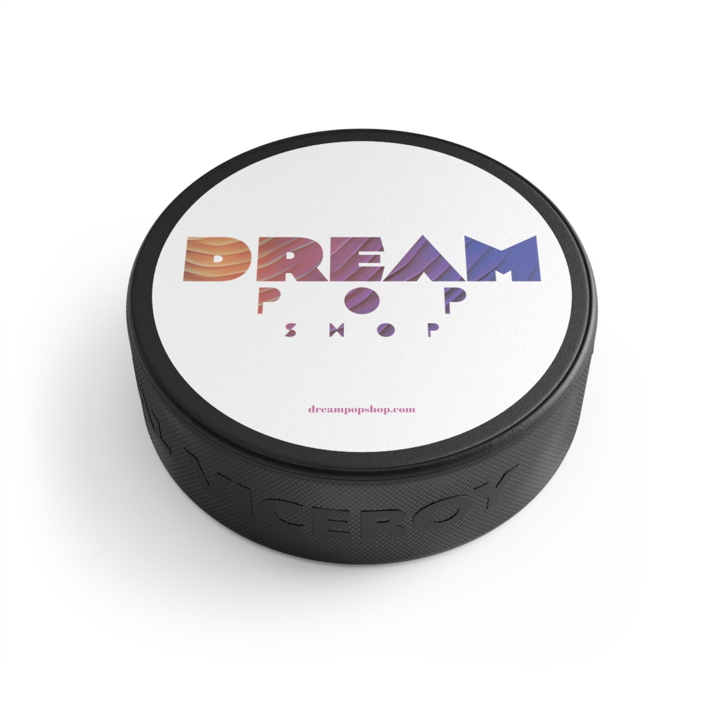 Dream Pop Shop Hockey Puck