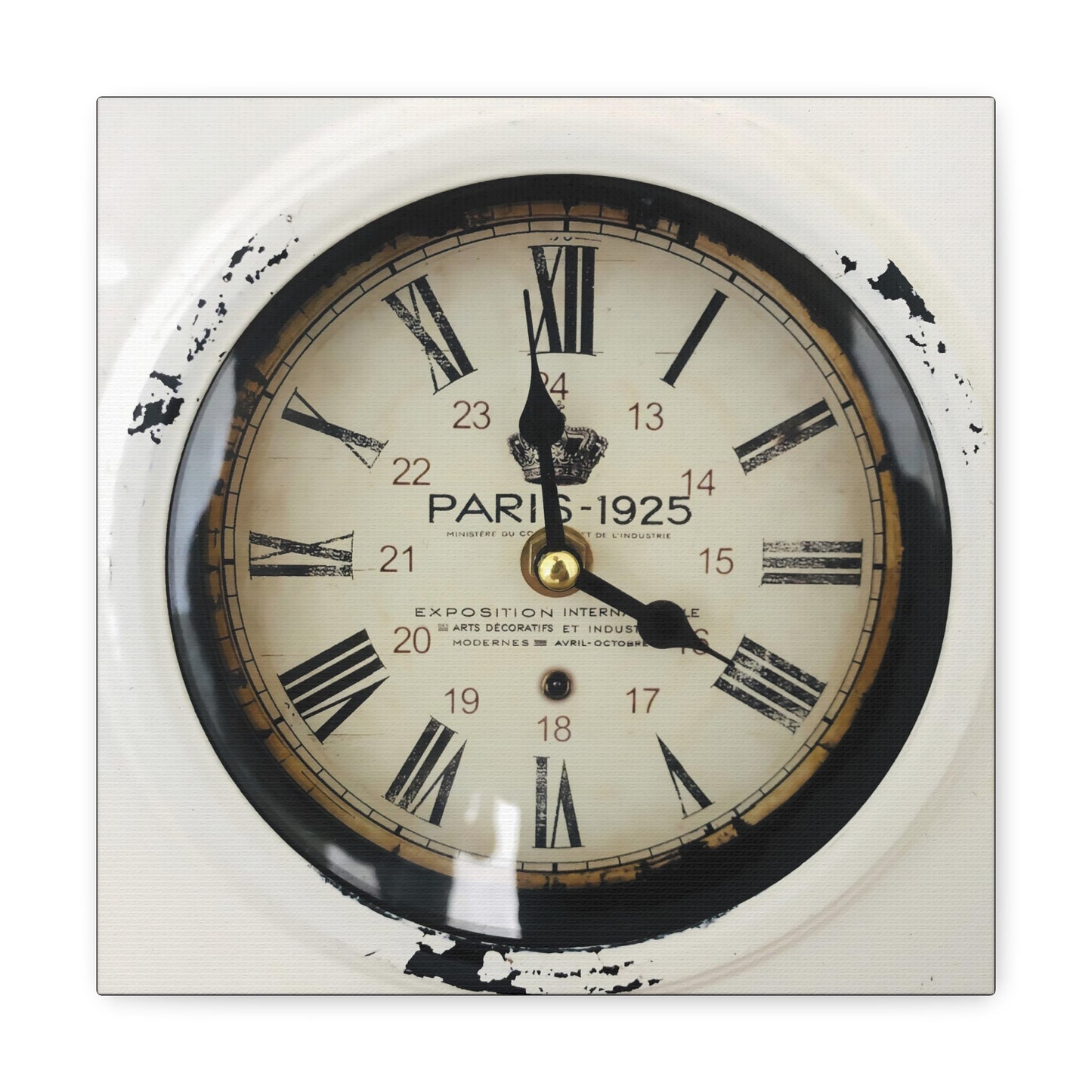 Paris Clock - Gallery Canvas