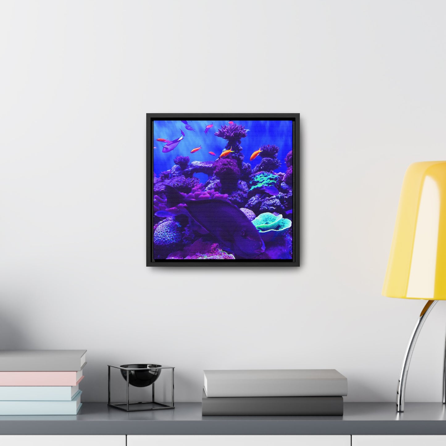 Fish - Framed Gallery Canvas