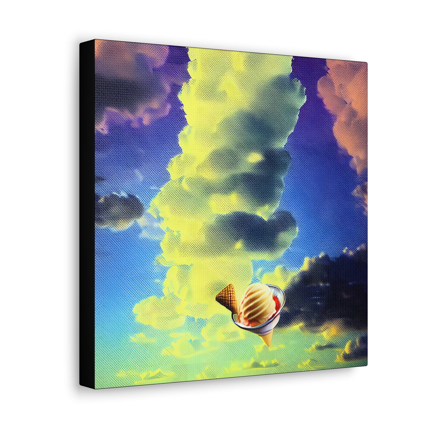 Ice Cream In The Clouds 02 - Gallery Canvas