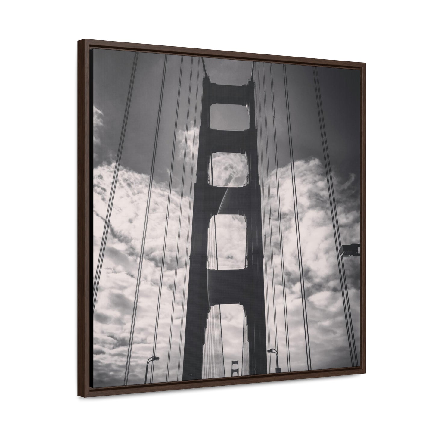 Golden Gate Bridge - Framed Gallery Canvas