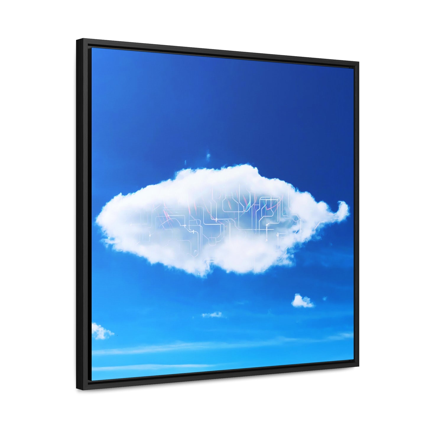 The Cloud - Framed Gallery Canvas