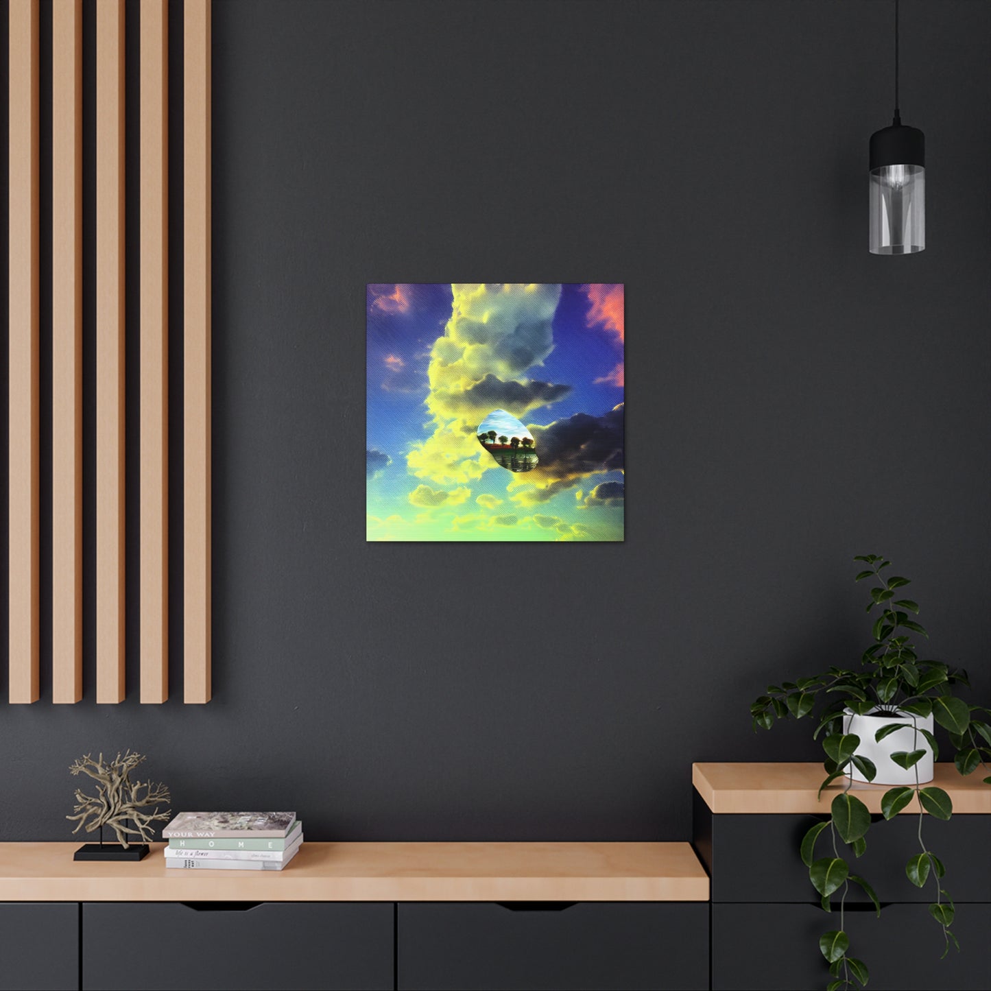 Island In The Clouds 03 - Gallery Canvas