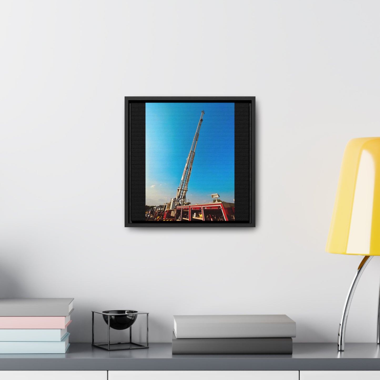 Ladder to the Sky - Framed Gallery Canvas