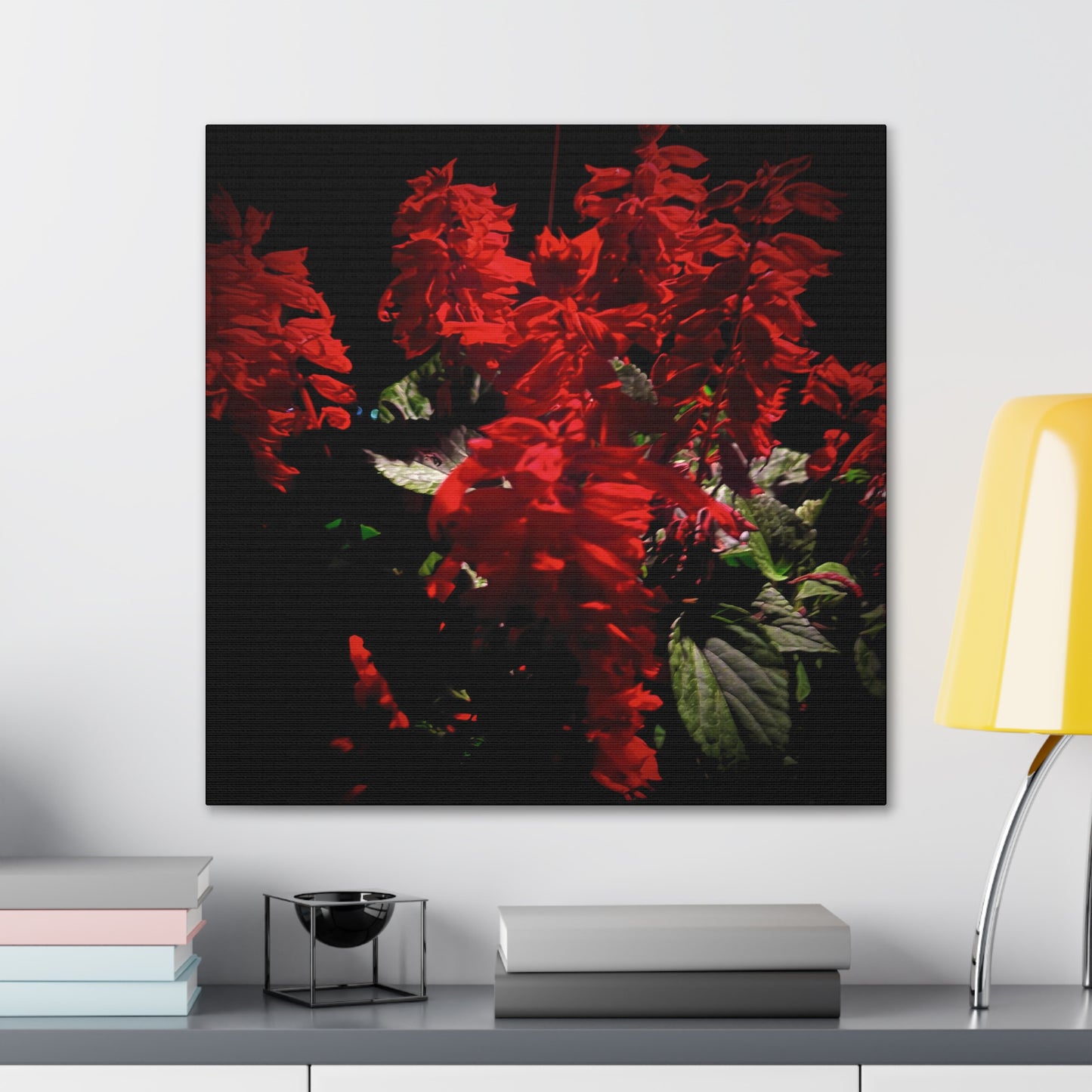 Red Flowers - Gallery Canvas