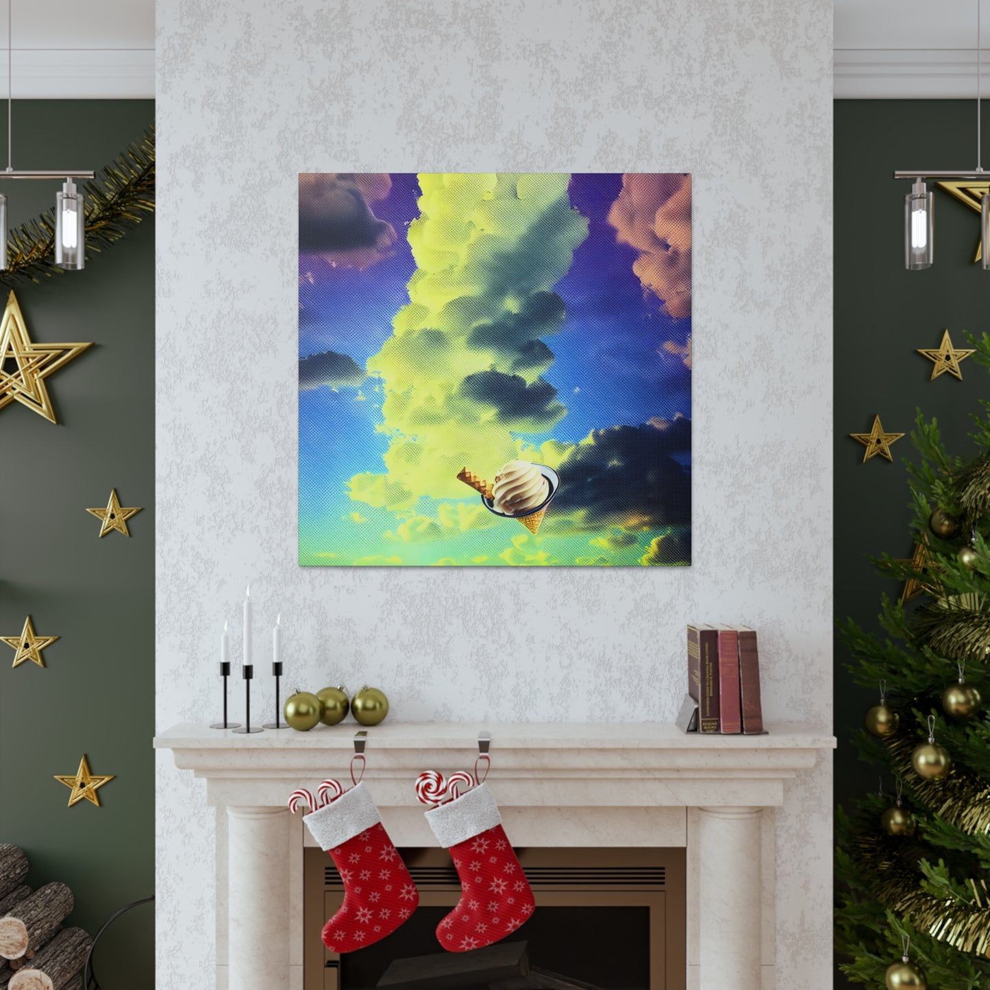 Ice Cream In The Clouds 03 - Gallery Canvas