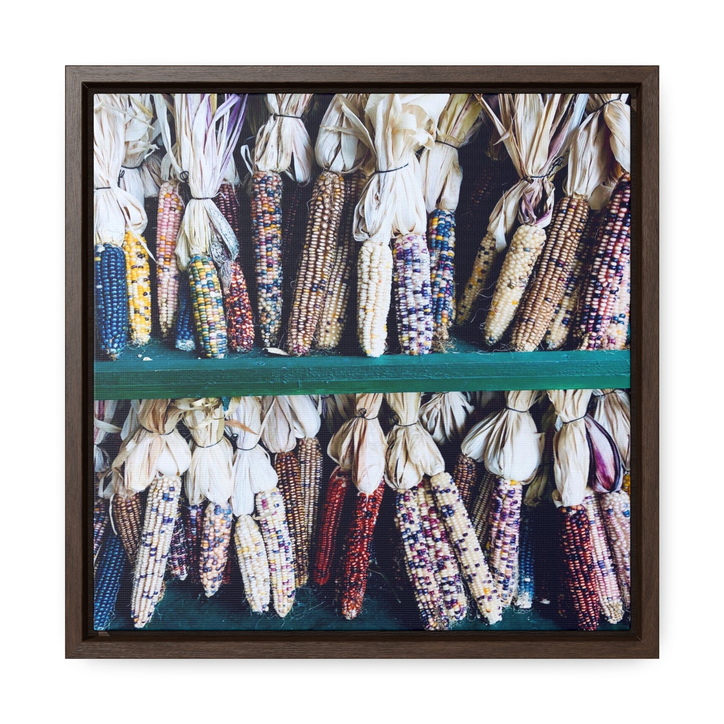 Corn Husks - Framed Gallery Canvas