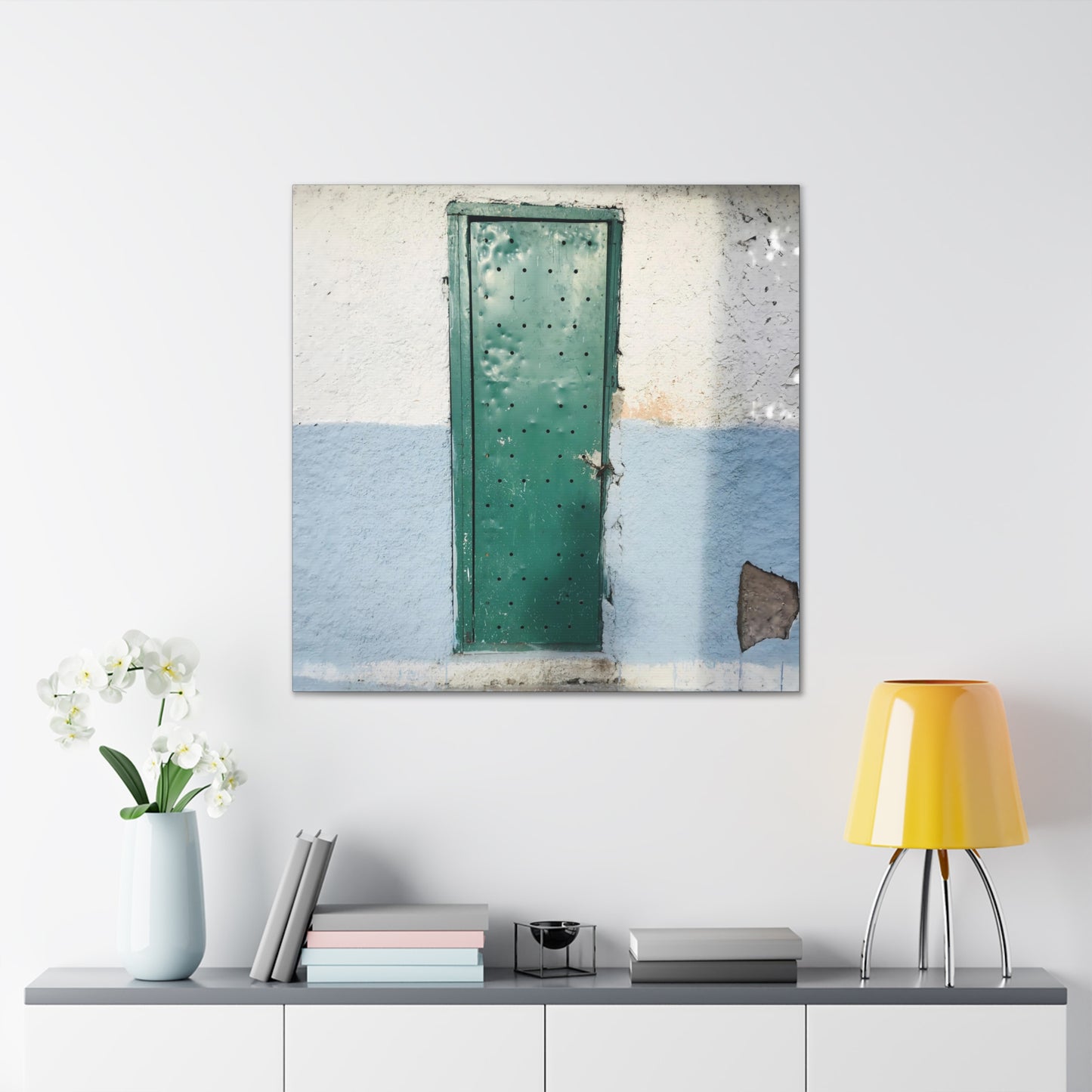 Green Door - Gallery Canvas