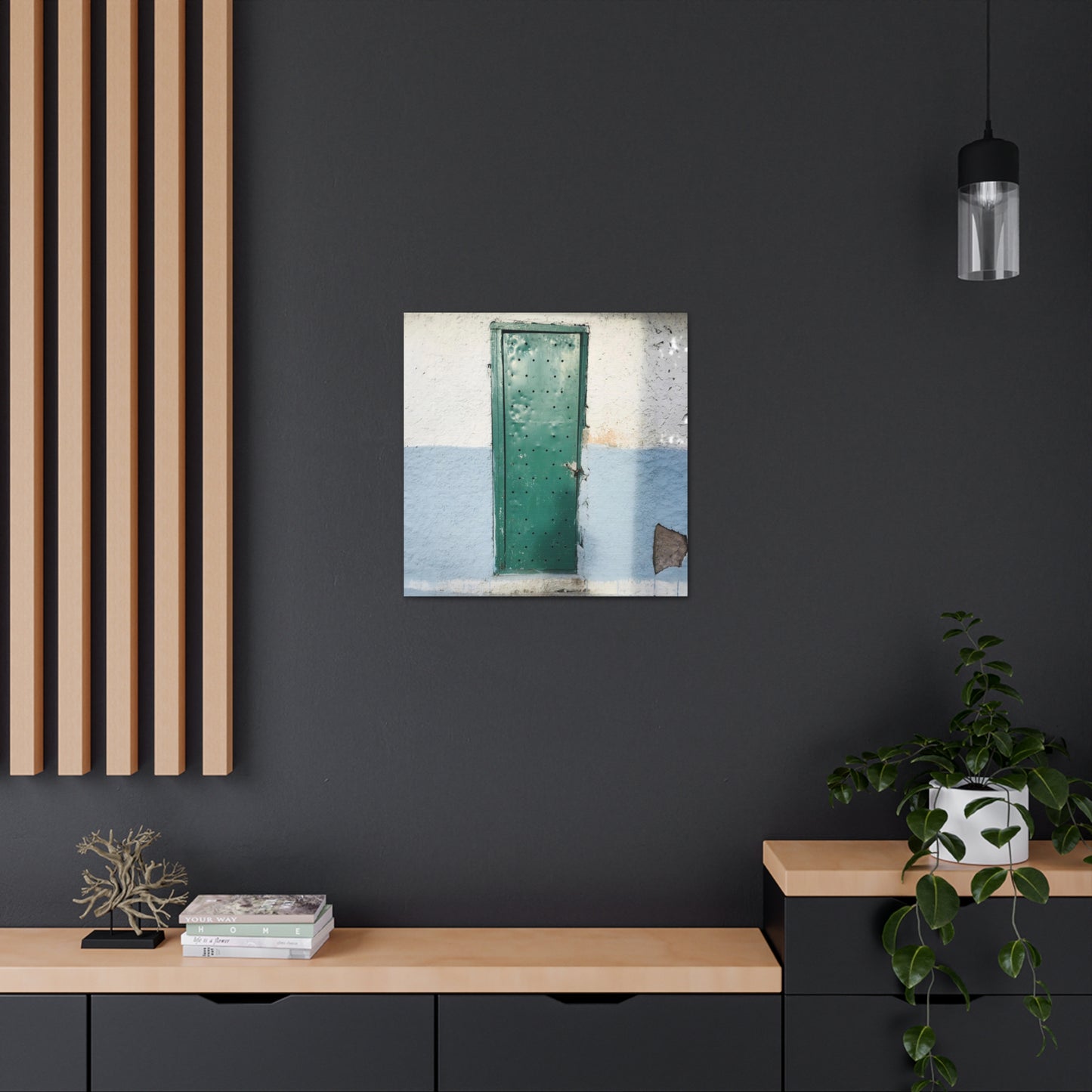 Green Door - Gallery Canvas