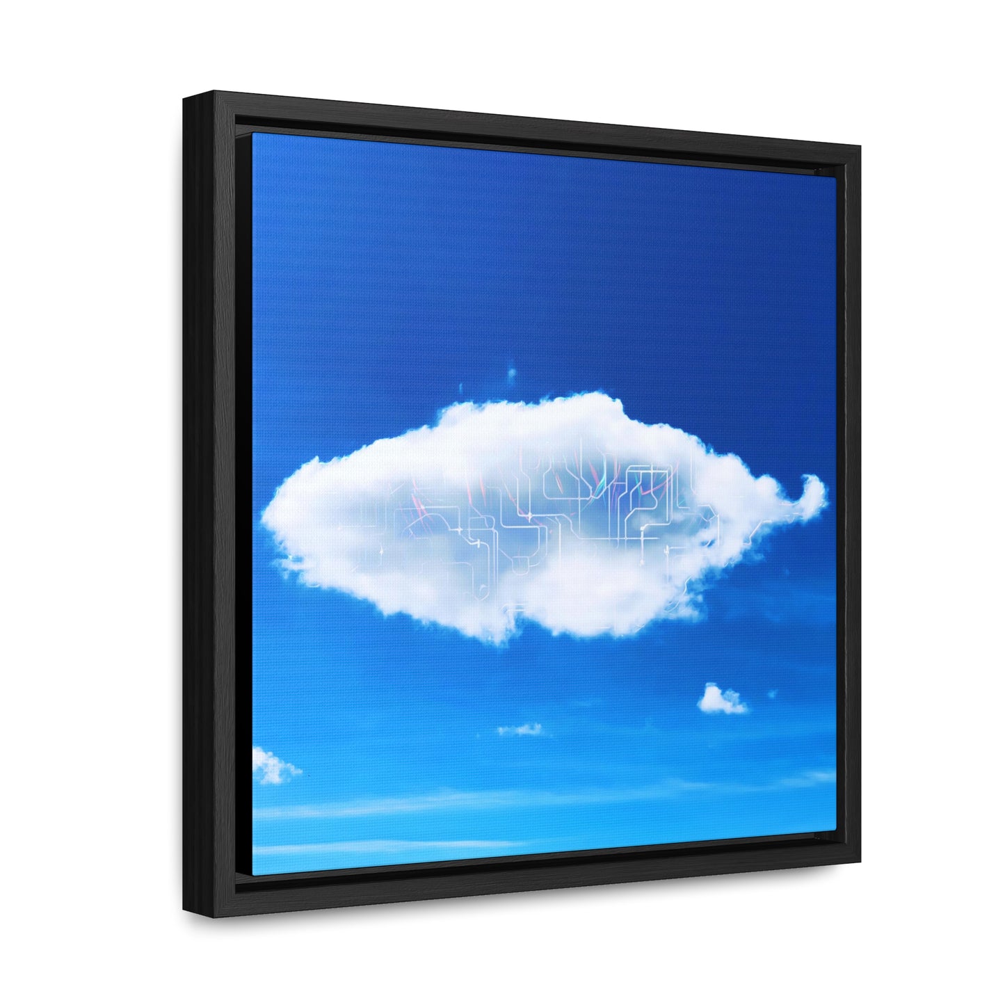The Cloud - Framed Gallery Canvas